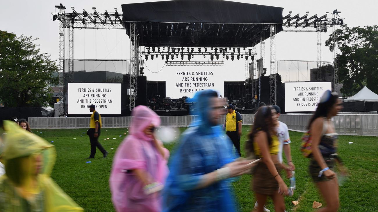 Stor festival i New York avlyst på grunn av været