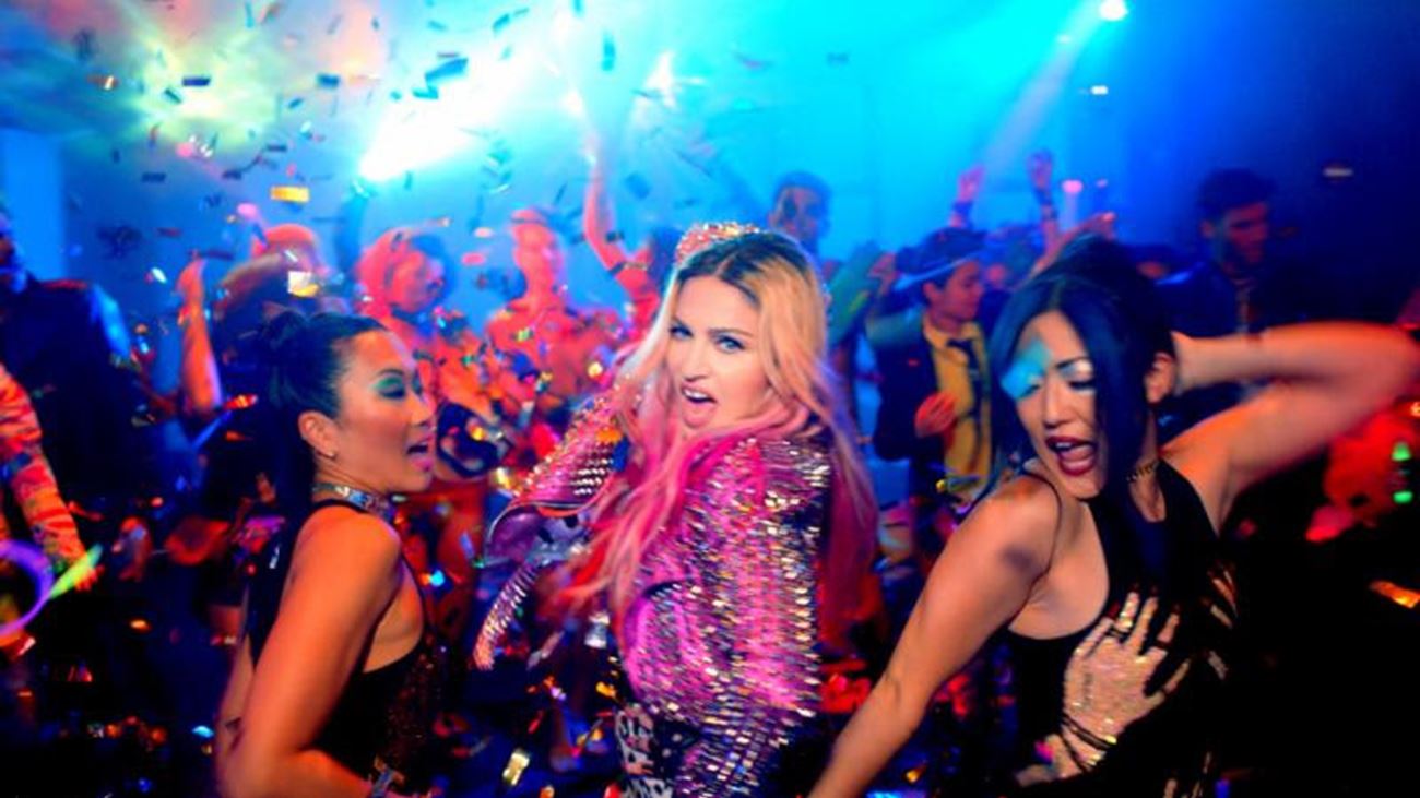 Se den stjernespekkede nye musikkvideoen til Madonna