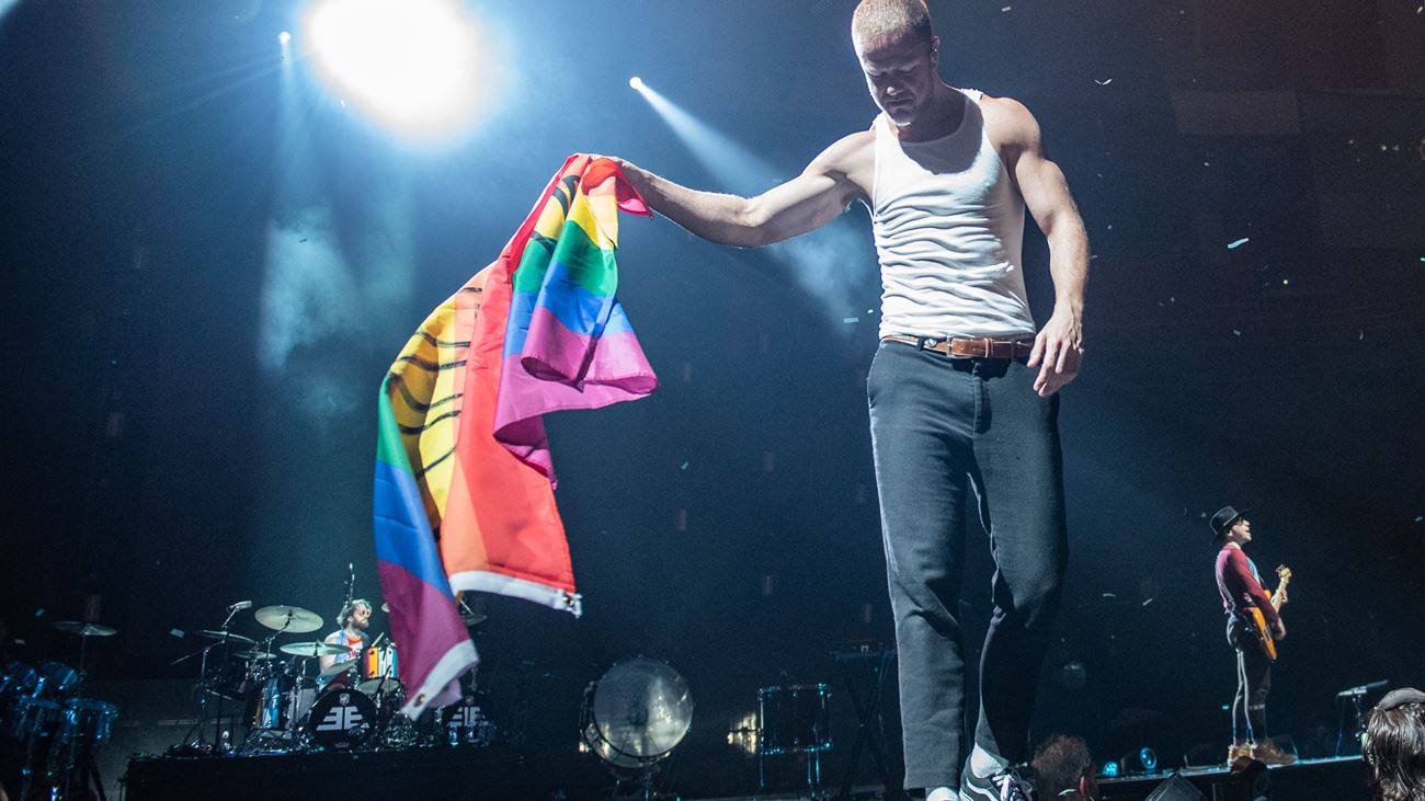 Imagine Dragons-frontmann kritiserer Eminem for homofob album-utgivelse