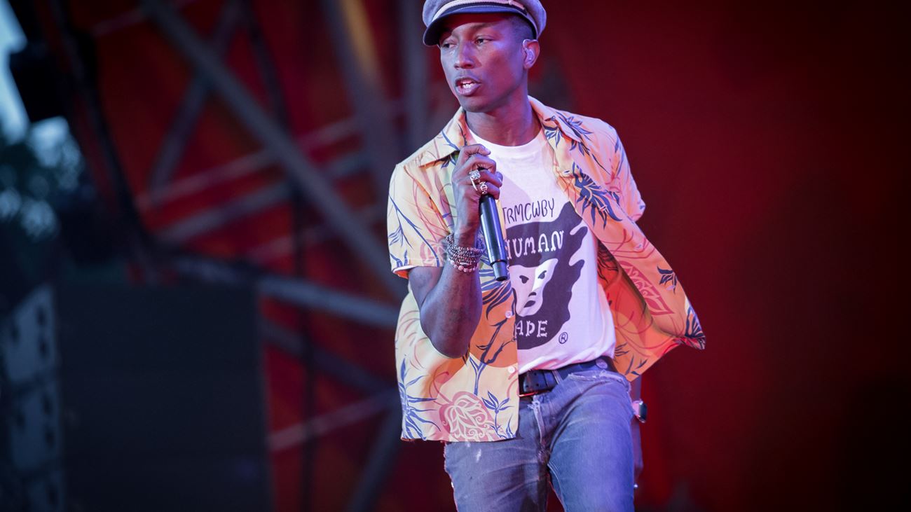 Pharrell: Orange, Roskilde Festival