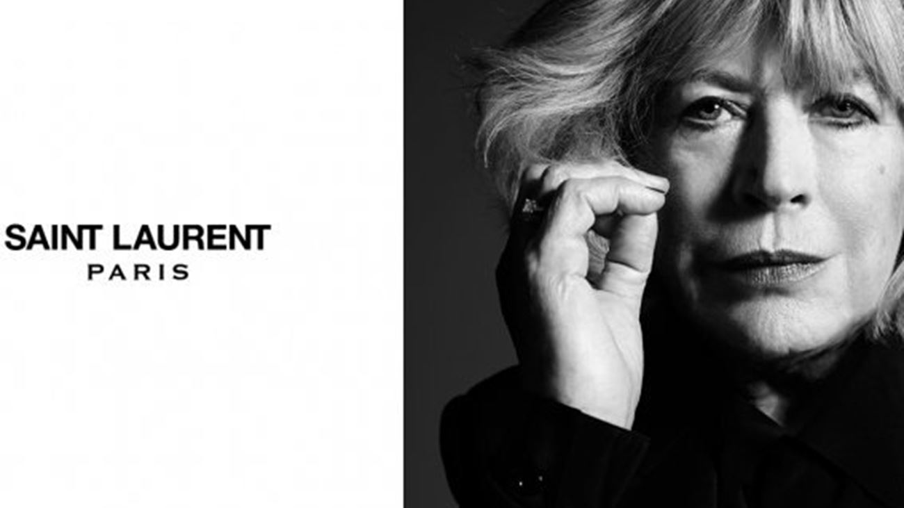 Marianne Faithfull er Saint Laurents nye ansikt