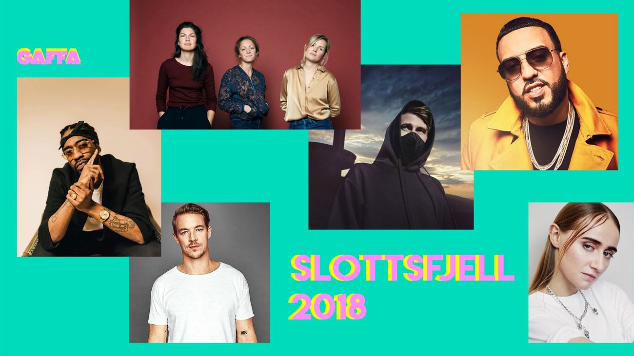 SPILLELISTE: Slottsfjell 2018